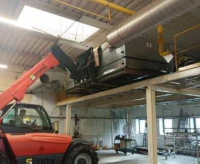 Remise en état une ligne de production d&rsquo;une papeterie avec LD Montage