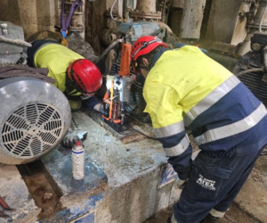 Maintenance industrielle en papeterie – Démontage d&rsquo;un rouleau