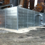 Réalisation d&rsquo;un mur anti-bruit