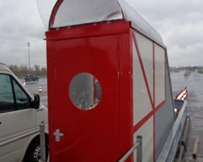 Péage : cabine d&rsquo;accès personnel