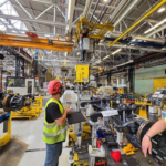 Renforcement de la structure existante pour une usine